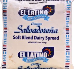 El Latino Crema Salvadorena 16 oz