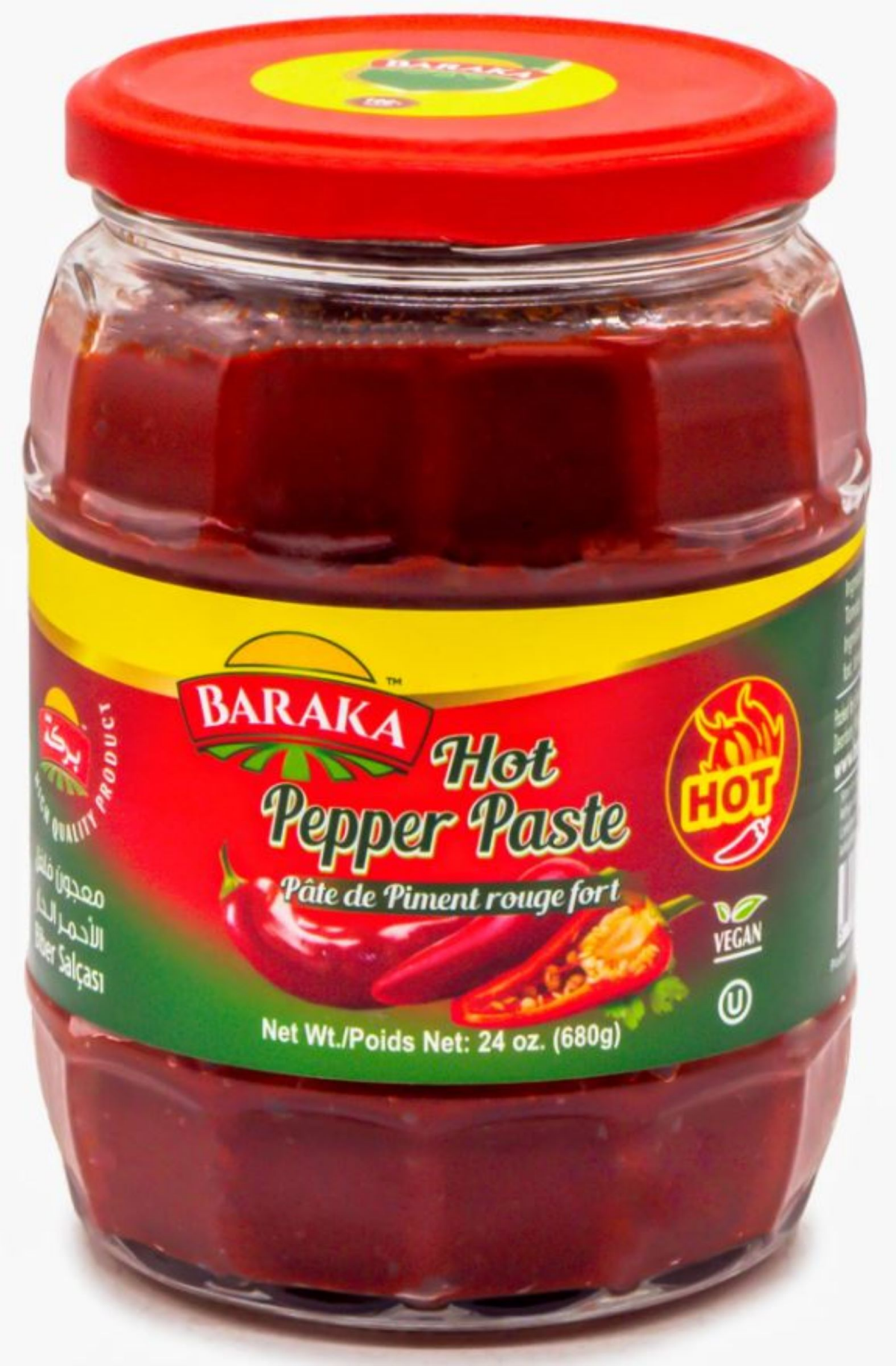 slide 1 of 1, Baraka Hot Pepper Paste 24.7oz, 24.7 oz