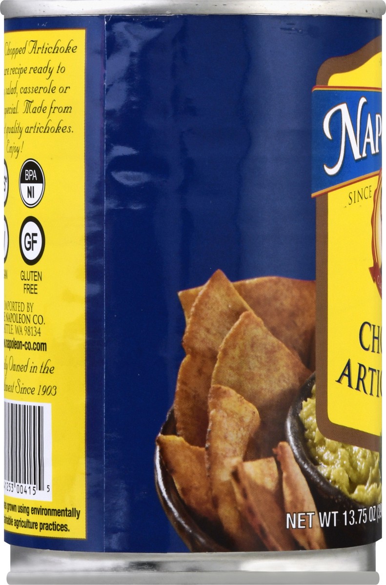 slide 10 of 13, Napoleon Chopped Artichokes 13.75 oz, 13.75 oz