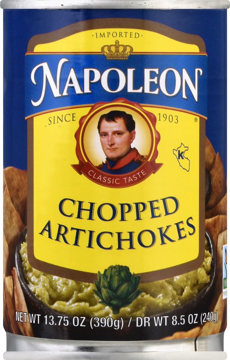slide 11 of 13, Napoleon Chopped Artichokes 13.75 oz, 13.75 oz