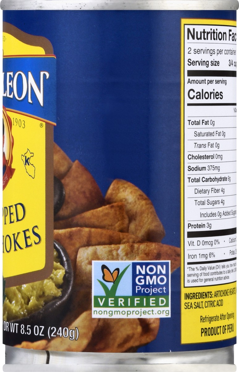 slide 4 of 13, Napoleon Chopped Artichokes 13.75 oz, 13.75 oz