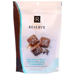 Finest Reserve Sea Salt Milk Chocolate Caramels 12 oz