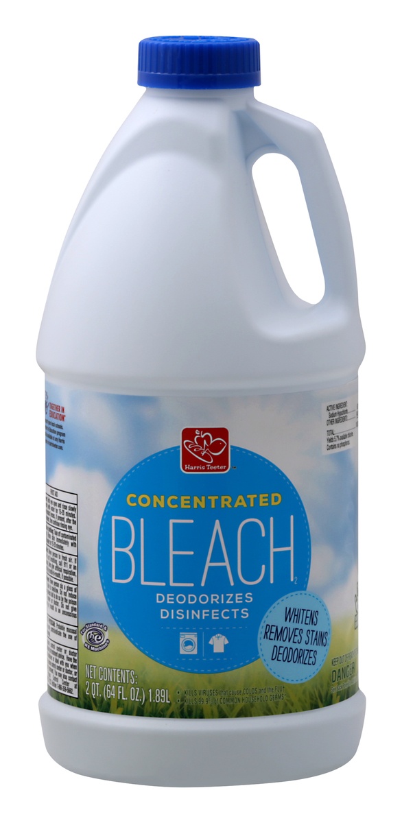 slide 1 of 1, Harris Teeter yourhome Bleach, 64 fl oz