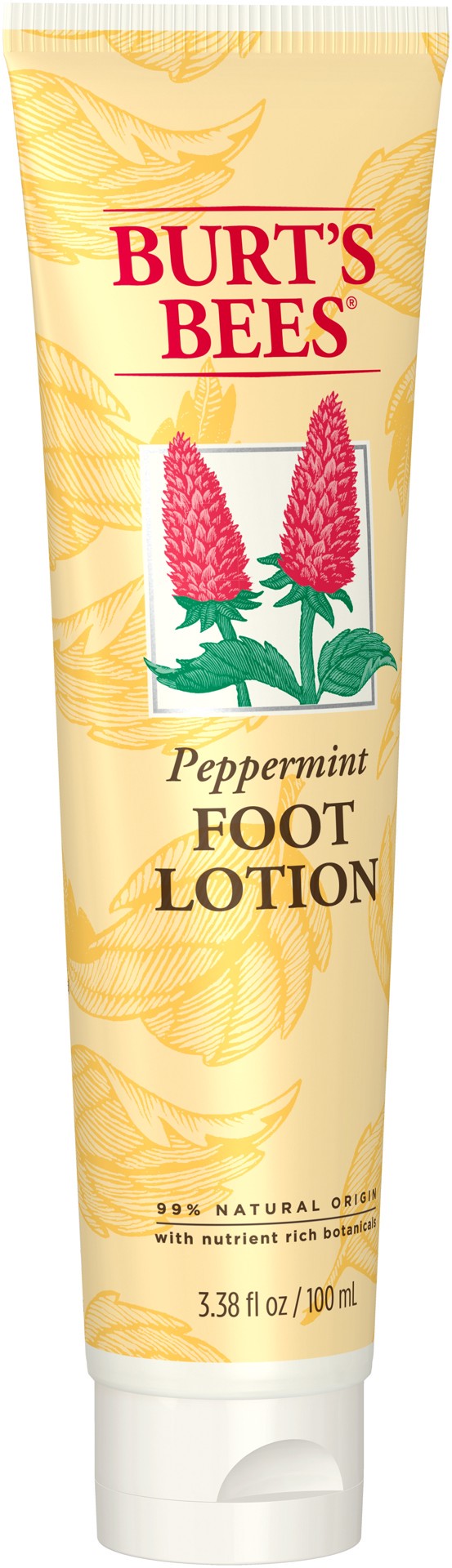 slide 4 of 5, Burt's Bees Peppermint Foot Lotion 3.38 fl oz, 3.38 fl oz