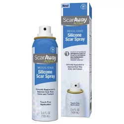 Scaraway Active Silicone Scar Spray, Medical-Grade - 3.4 fl oz