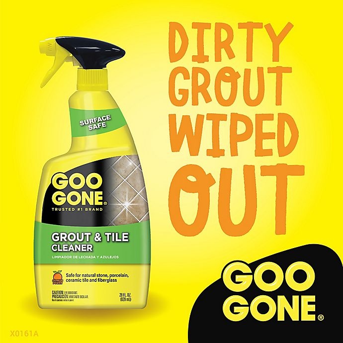 slide 3 of 5, Goo Gone Grout Clean & Restore Spray Bottle, 28 oz