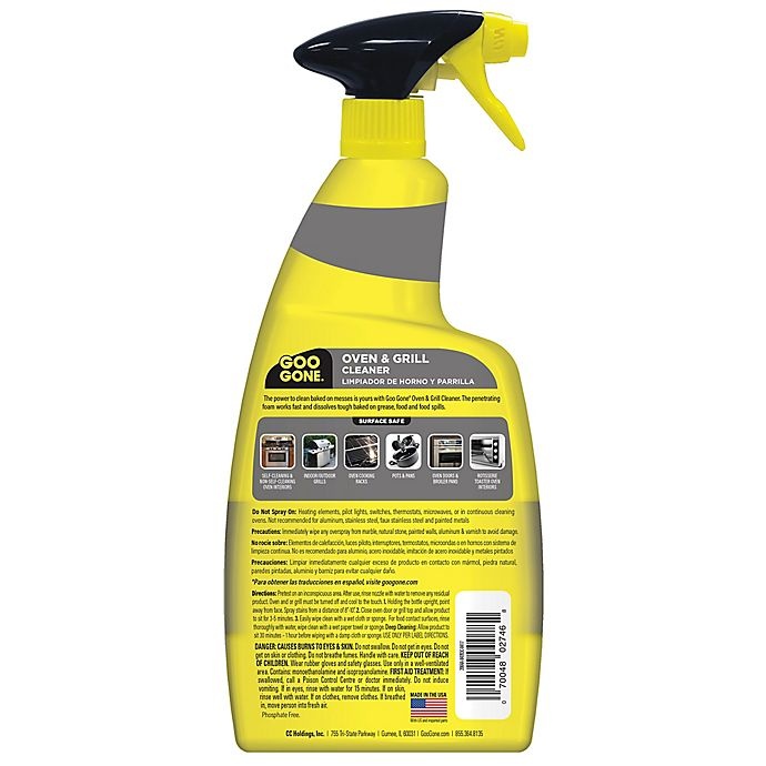 slide 2 of 2, Goo Gone Oven & Grill Cleaner Spray Bottle, 28 oz