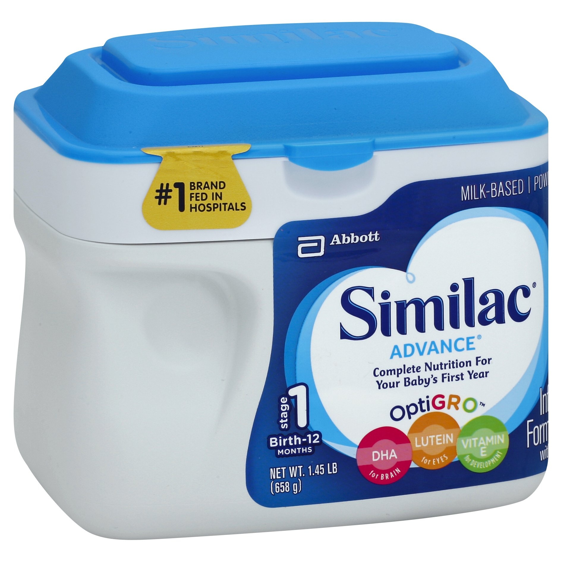 slide 1 of 6, Similac Advance Powder Infant Formula - 20.6oz, 20.6 oz