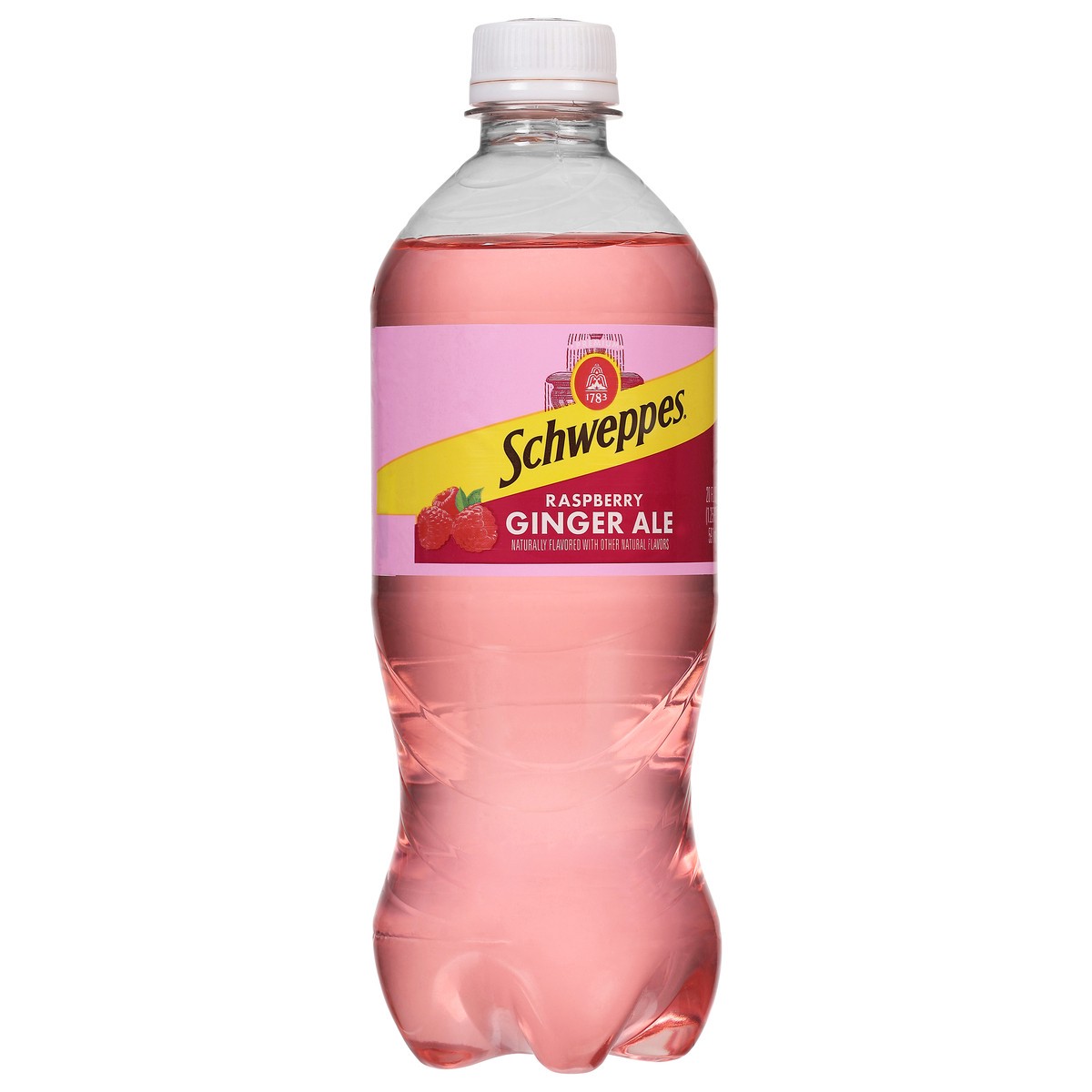 slide 4 of 4, Schweppes Raspberry Ginger Ale 20 fl oz, 20 fl oz