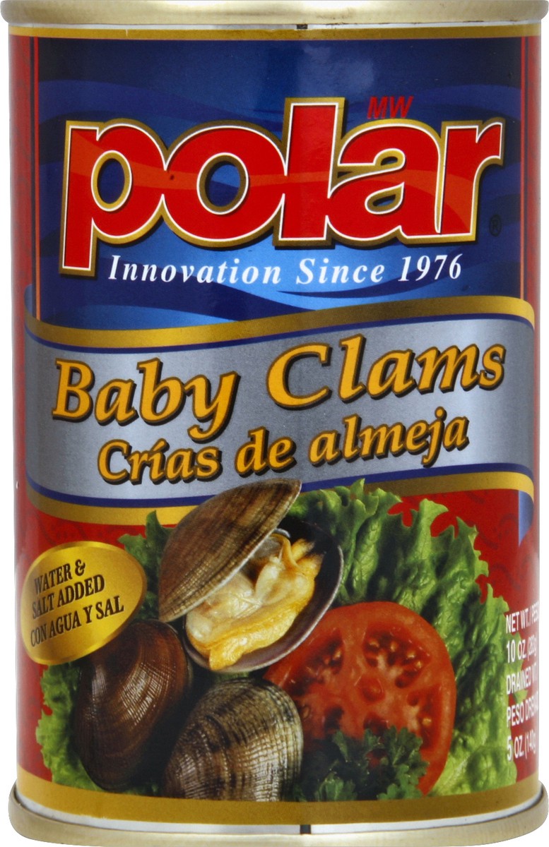 slide 2 of 2, Polar Baby Clams - 10 oz, 10 oz