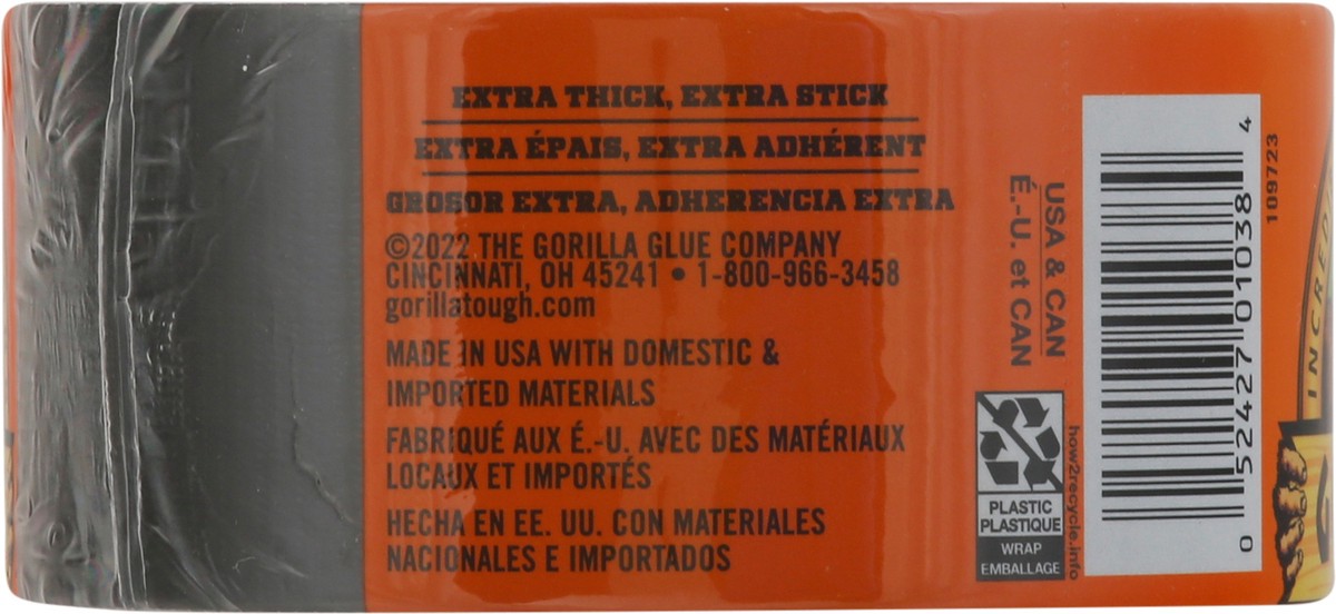 slide 9 of 9, Gorilla Black Tape 1 ea, 1 ct
