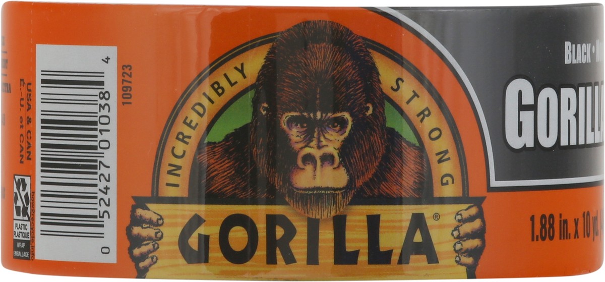 slide 8 of 9, Gorilla Black Tape 1 ea, 1 ct