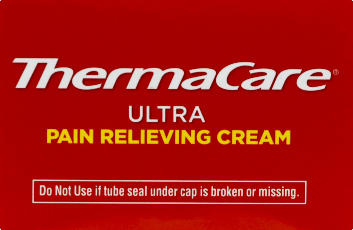 slide 2 of 6, ThermaCare Ultra Pain Relieving Cream, 4 oz