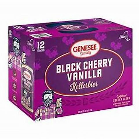 slide 1 of 1, Genesee Black Cherry Vanilla Kellerbier, 12 ct; 12 fl oz