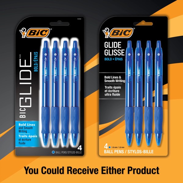 slide 4 of 4, Bic Atlantis Velocity Bold Blue, 4 ct