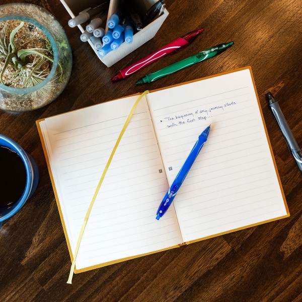 slide 2 of 7, BIC Gelocity Quick-Dry Retractable Gel Pens, Medium Point, 0.7 Mm, Red Barrel, Red Ink, Pack Of 4 Pens, 4 ct