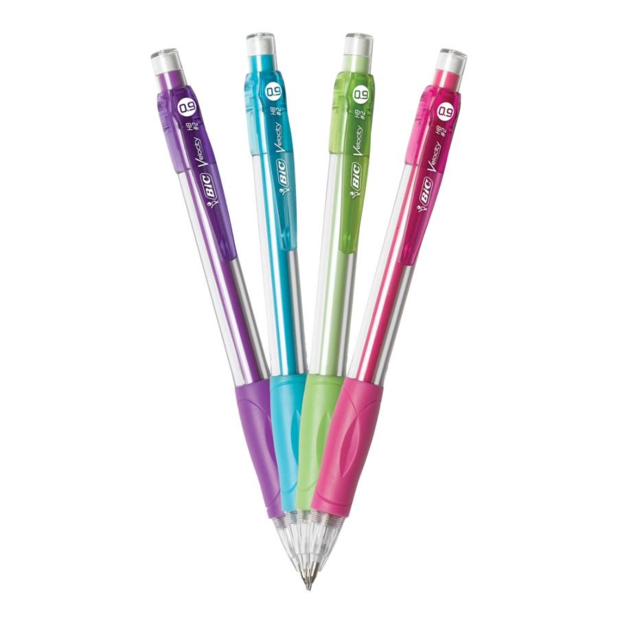 slide 3 of 10, BIC Mechanical Pencil, No. 2, Thick (0.9 mm), 5 ct