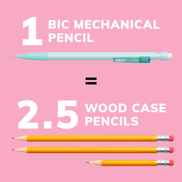 slide 5 of 8, BIC Xtra Smooth Pencil 24Pk, 24 ct