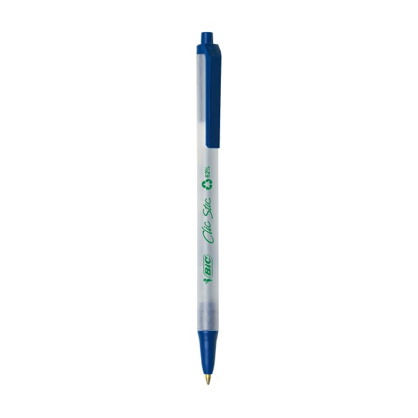 slide 5 of 6, BIC ReVolution Ball Pen Clic Blue, 10 ct