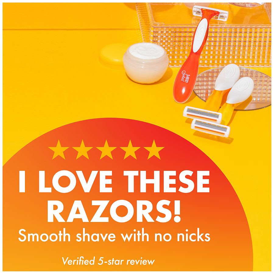 slide 2 of 5, BIC Soleil 3 Blades Smooth Razors 4 ea, 4 ct