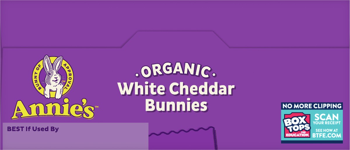 slide 4 of 9, Annie's Organic White Cheddar Bunnies Baked Snack Crackers, 7.5 oz, 7.5 oz