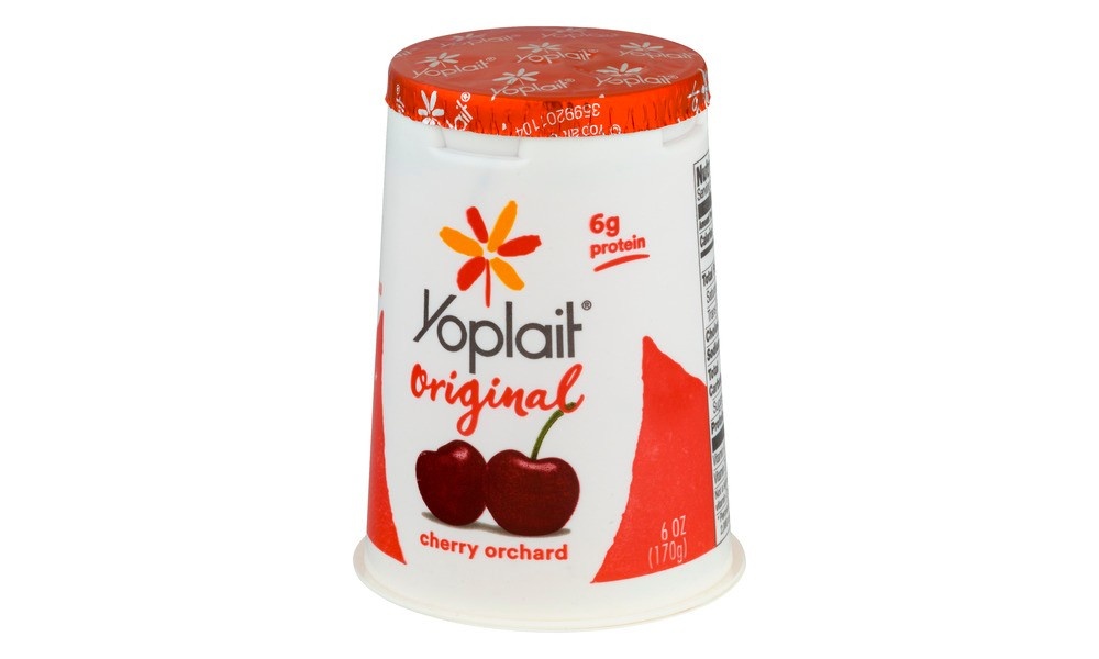 slide 3 of 5, Yoplait Original Cherry Orchard Yogurt, 6 oz