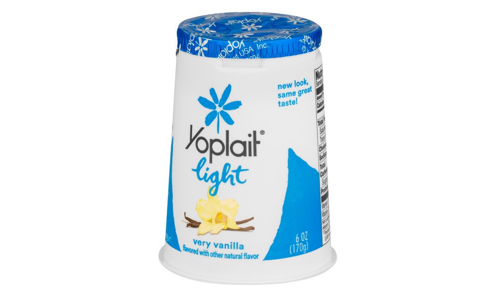 slide 2 of 3, Yoplait Light Very Vanilla Fat Free Yogurt, 6 OZ Yogurt Cup, 6 oz