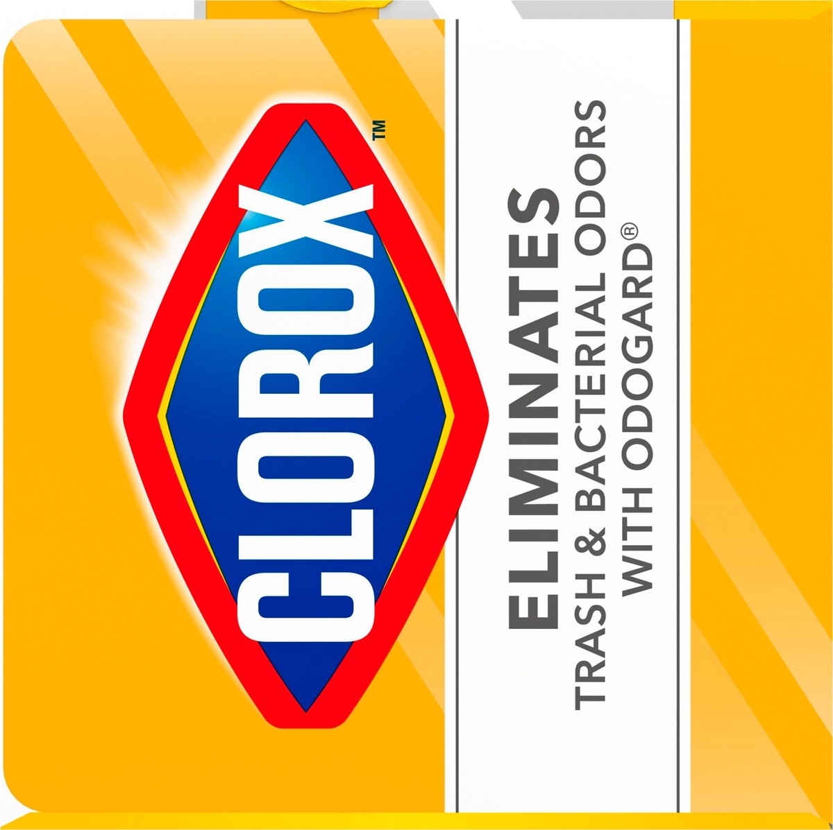 slide 7 of 7, Glad Medium Drawstring Trash Bags with Clorox, 8 Gallon Grey Trash Bags, Lemon Fresh Bleach Scent, 26 Count, 26 ct