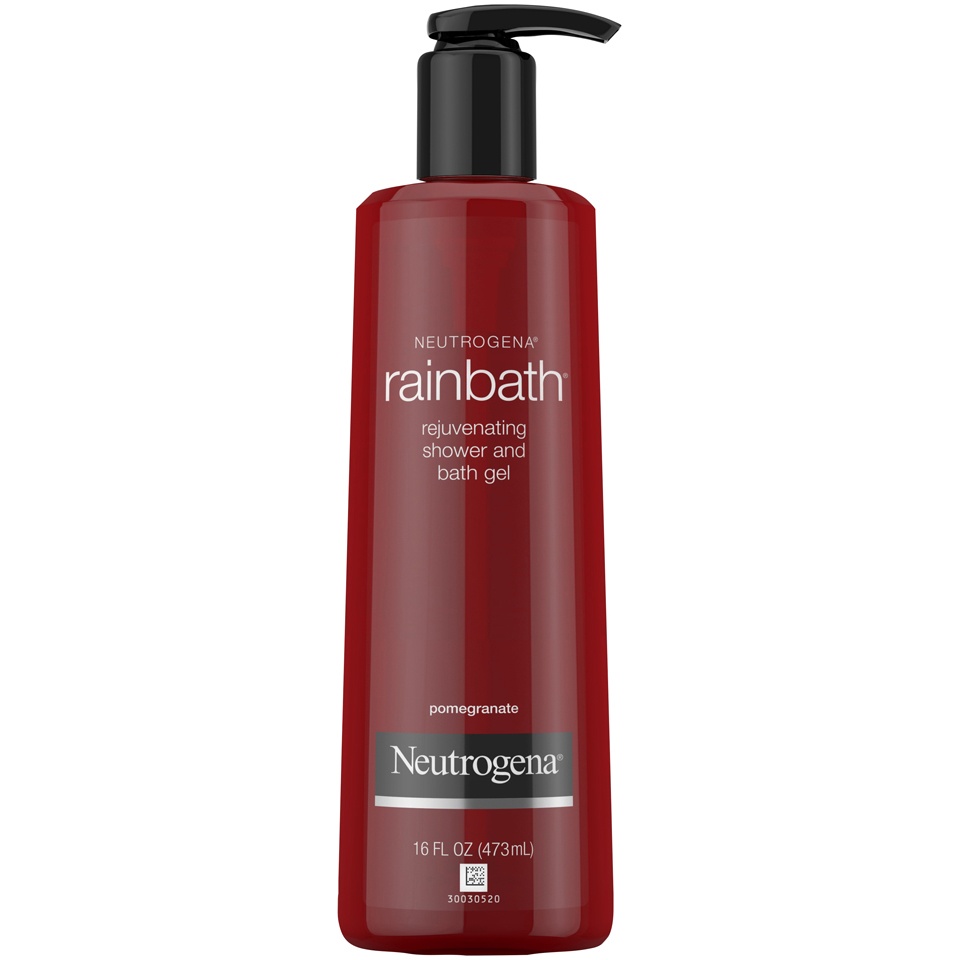 slide 1 of 6, Neutrogena Rainbath Rejuvenating Shower And Bath Gel Pomegranate, 16 fl oz