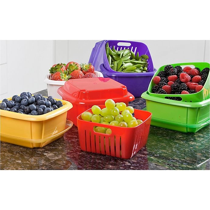 slide 3 of 3, Hutzler 3-in-1 Berry Box - Green, 1 ct