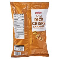 slide 3 of 9, Meijer Caramel Rice Crisps, 7.04 oz