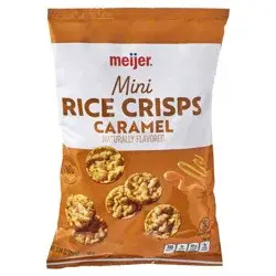Meijer Caramel Rice Crisps