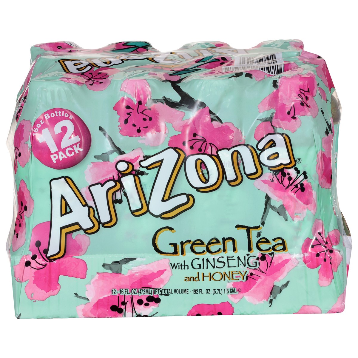 slide 2 of 4, AriZona Green Tea with Ginseng and Honey 12 - 16 fl oz Bottles, 12 ct
