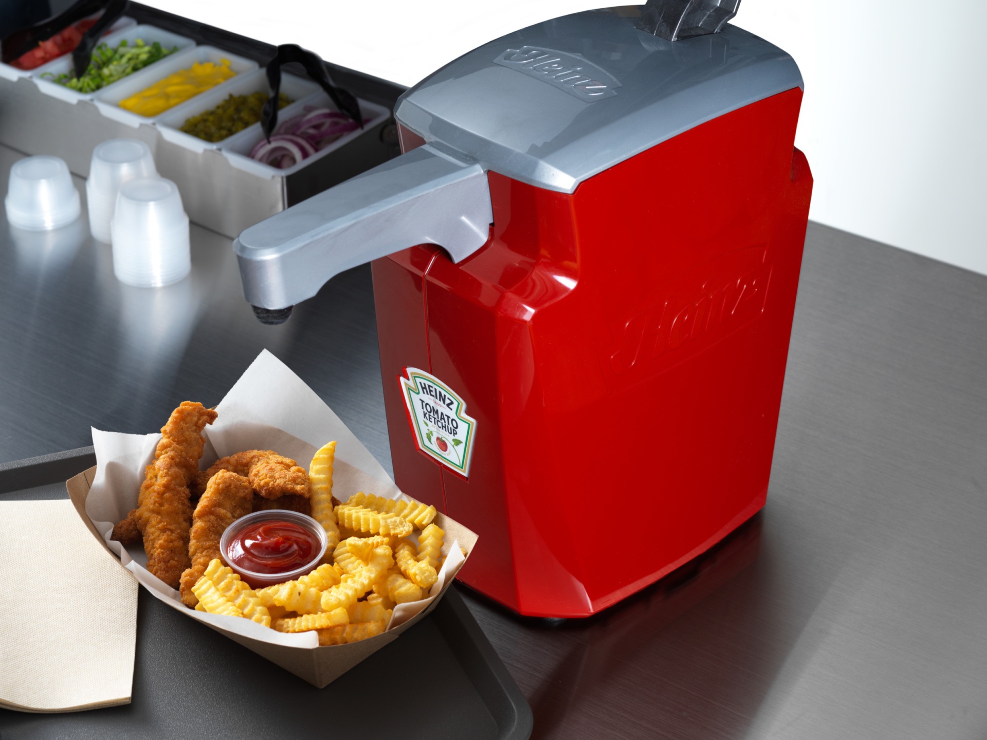 slide 2 of 7, Heinz Ketchup Dispenser Pack, 2 per case, 384 fl oz