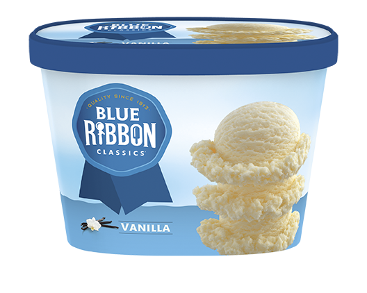 slide 4 of 7, Blue Ribbon Classics Blue Ribbon Classic Vanilla Ice Cream, 48 oz