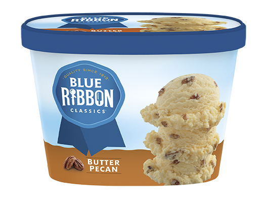 slide 2 of 7, Blue Ribbon Classics Butter Pecan Frozen Dessert, 48 fl oz, 48 oz