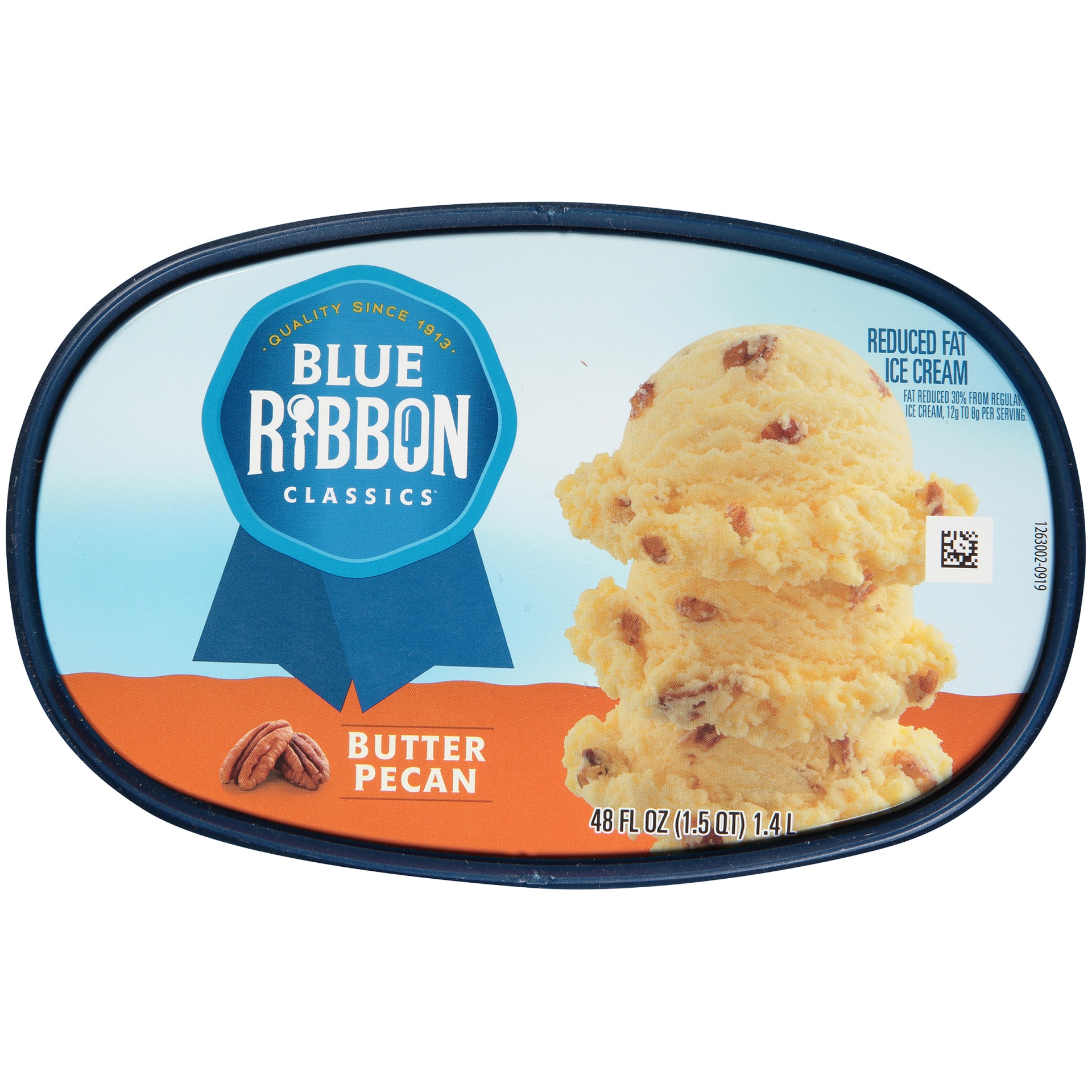 slide 6 of 7, Blue Ribbon Classics Butter Pecan Frozen Dessert, 48 fl oz, 48 oz