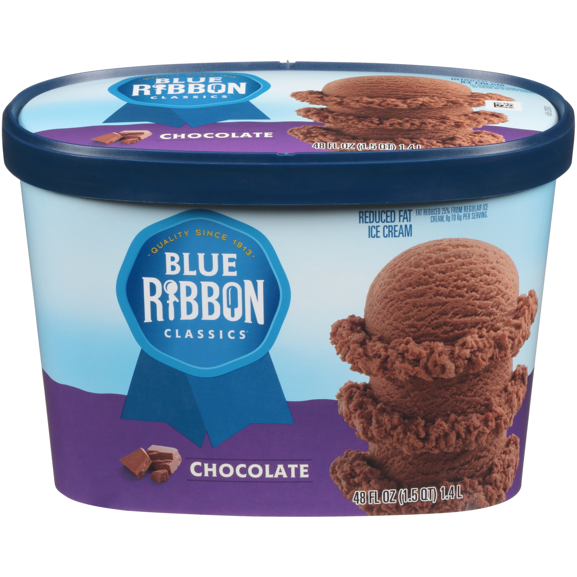 slide 7 of 7, Blue Ribbon Classics Chocolate Frozen Dessert, 48 fl oz, 48 oz