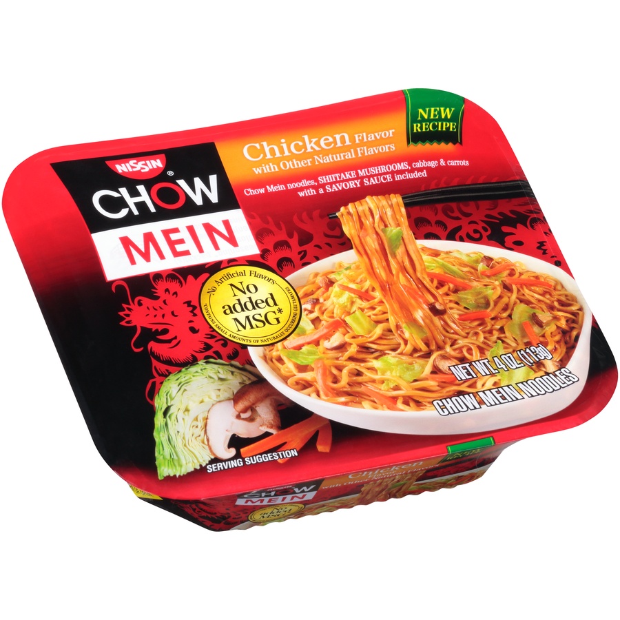 slide 3 of 8, Chow Mein Chicken Flavor Chow Mein Noodles 4.0 oz, 4 oz