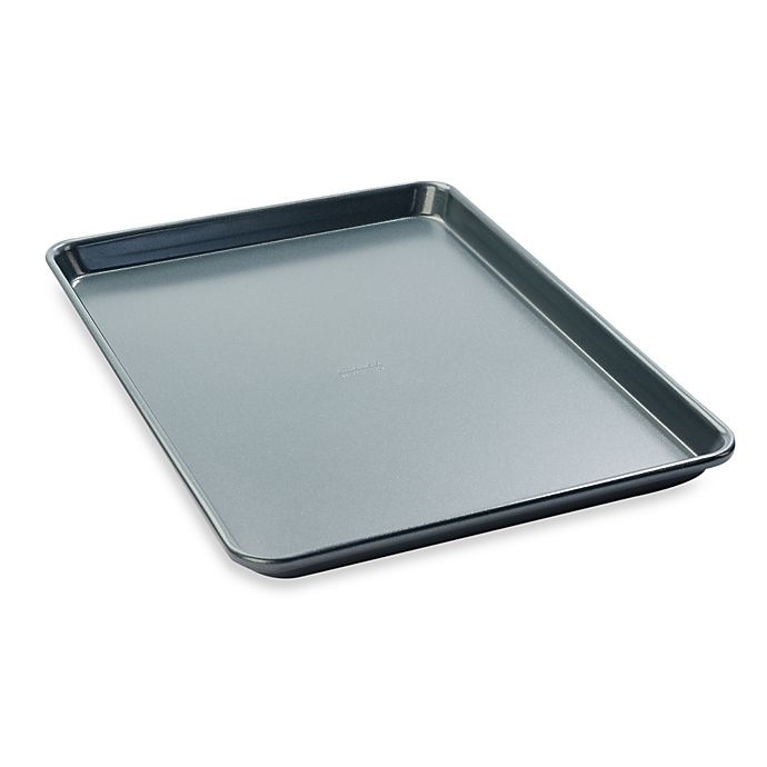 slide 1 of 1, Chicago Metallic Professional Jelly Roll Pan with Armor-Glide Coating, 17 in x 12 in