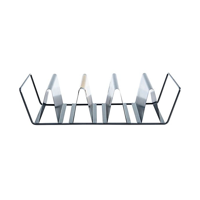 slide 2 of 4, Chicago Metallic Baked Taco Rack, 1 ct