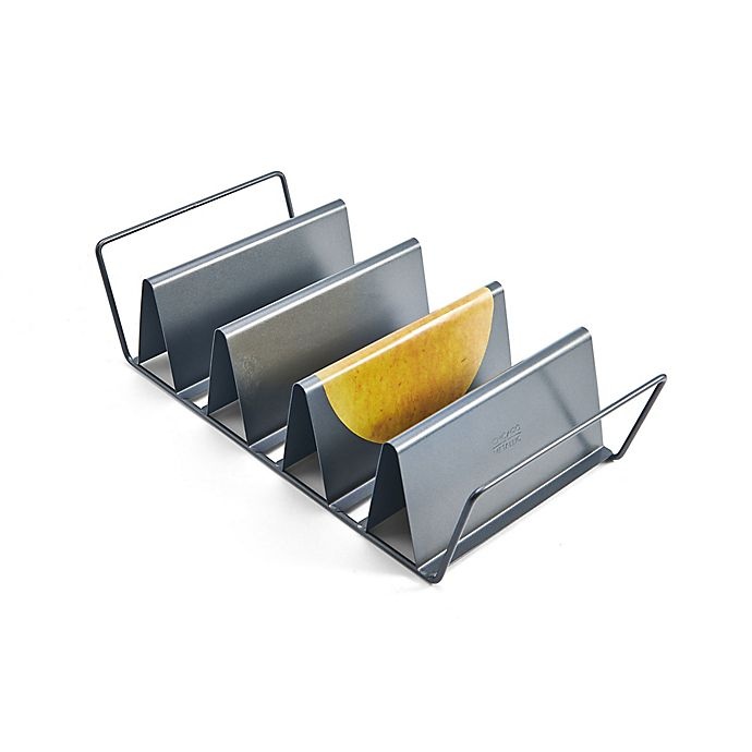 slide 3 of 4, Chicago Metallic Baked Taco Rack, 1 ct