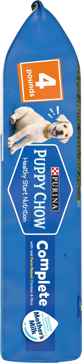 slide 3 of 10, Puppy Chow Purina Puppy Chow High Protein Dry Puppy Food, Complete With Real Chicken, 4 lb