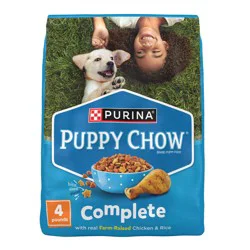 Purina Puppy Chow High Protein Dry Puppy Food, Complete With Real Chicken