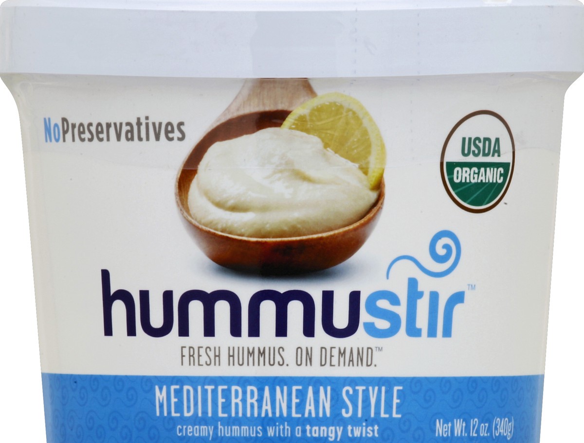 slide 3 of 3, Hummustir Mediterranean Hummus, 12 oz