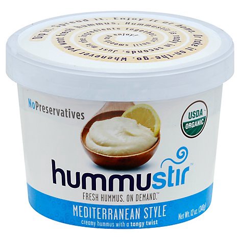 slide 1 of 3, Hummustir Mediterranean Hummus, 12 oz