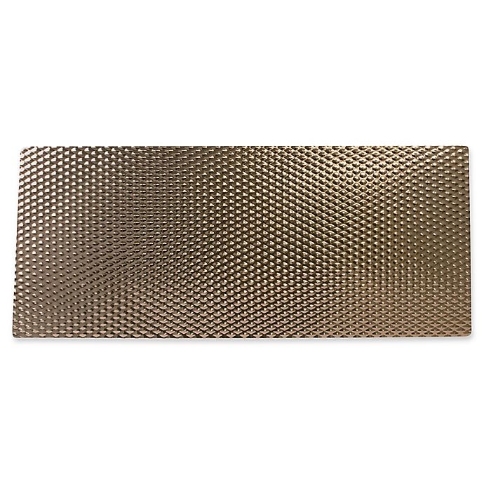 slide 1 of 1, RangeKleen CopperWave Counter Mat, 8.5 in x 20 in