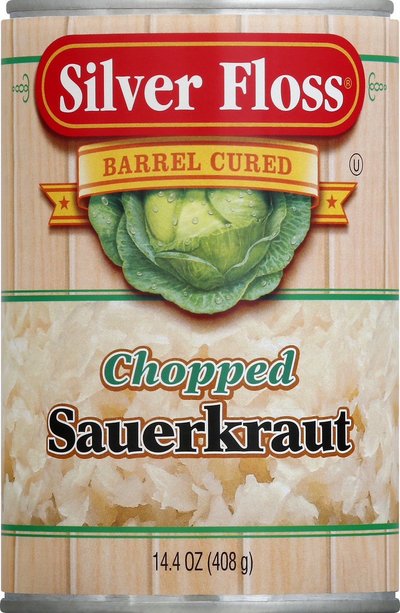 slide 3 of 10, Silver Floss Chopped Sauerkraut 14.4 oz, 14.4 oz