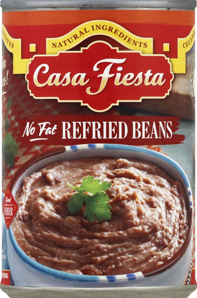 slide 1 of 3, Casa Fiesta Refried Beans 16 oz, 16 oz