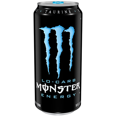slide 1 of 1, Monster Low Carb Energy, 16 oz